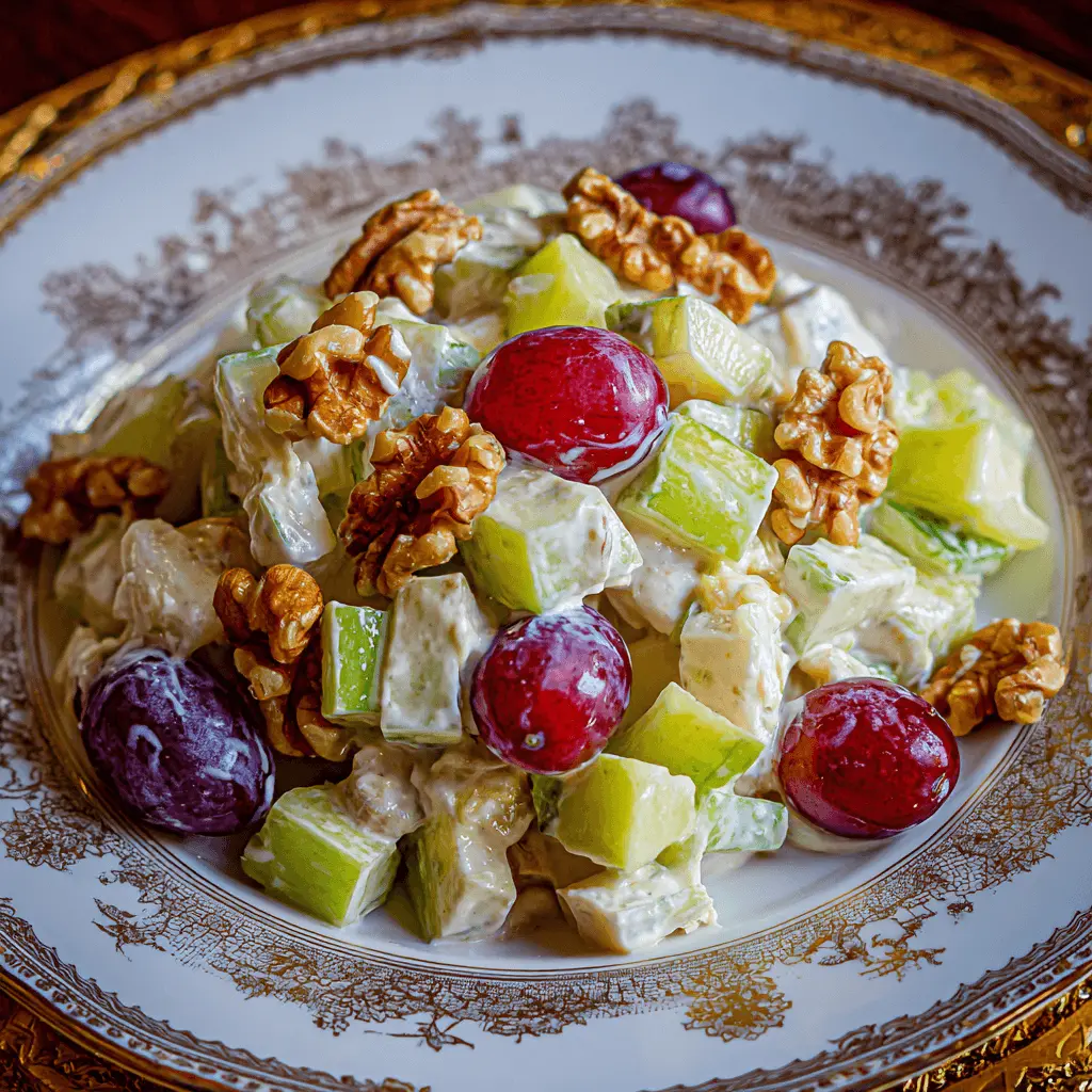 Classic Waldorf Salad: A Timeless Recipe