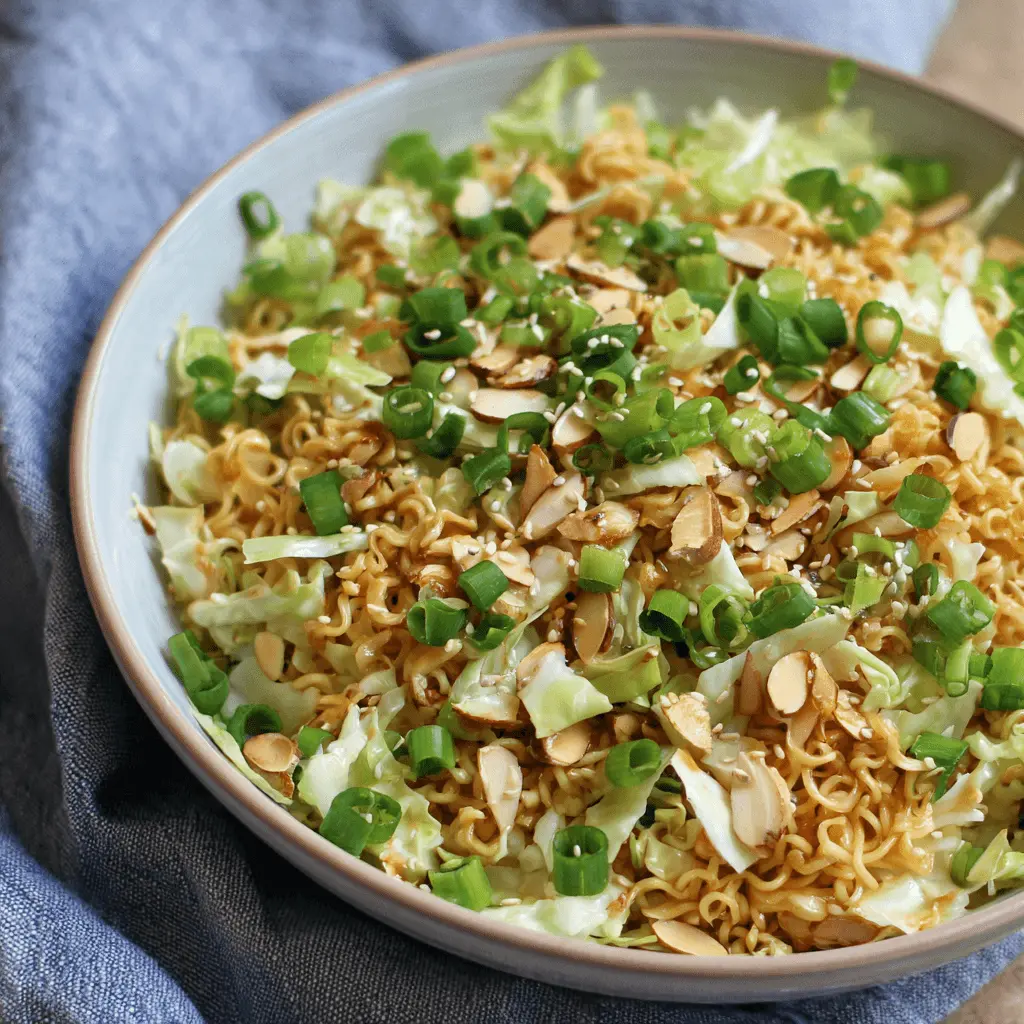Crunchy Ramen Noodle Salad Recipe