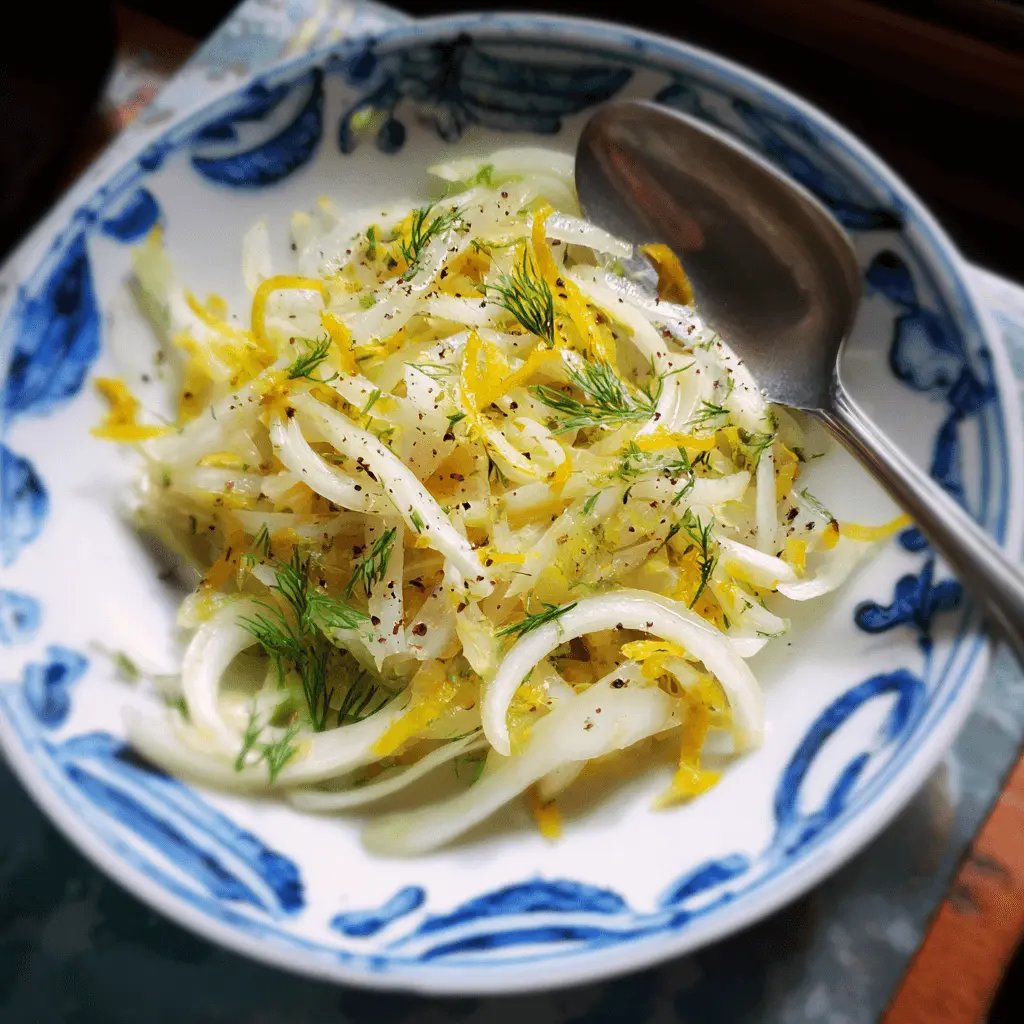Refreshing Lemon Fennel Salad Recipe