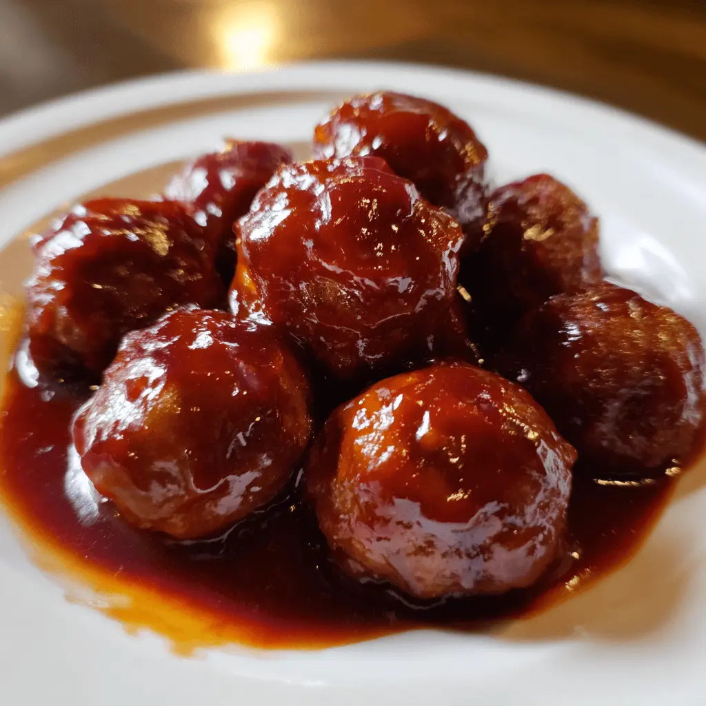 Easy & Delicious Meatball Crockpot Recipe