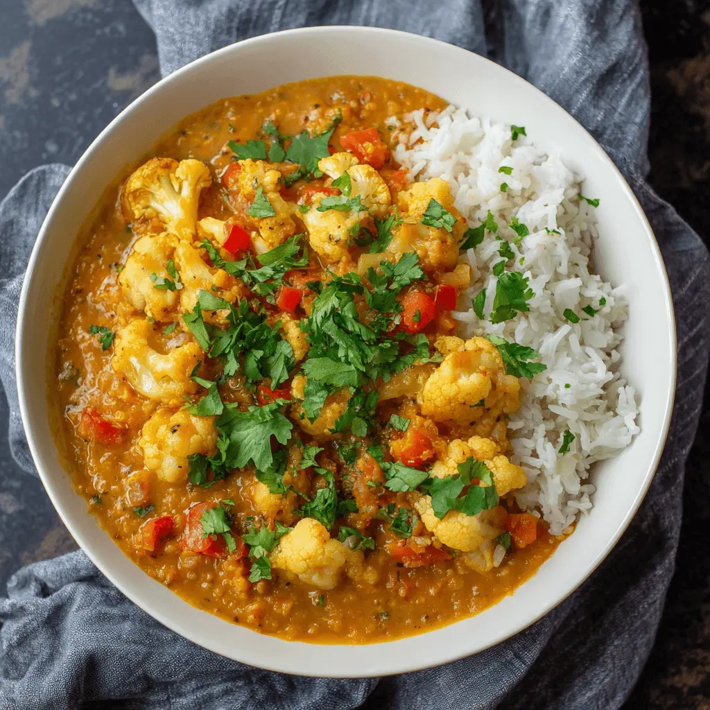 A stack of fluffy pancakes topped with banana slices, almonds, chia seeds, and maple syrup, served with a glass of orange juice.