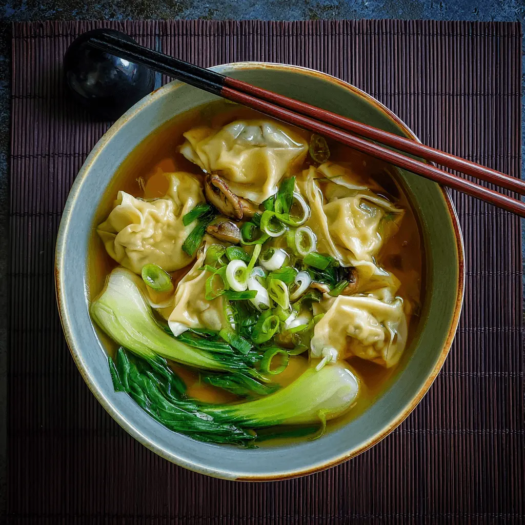 Easy Wonton Soup Recipe